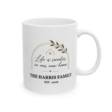 Personalized New Home Mug Custom Family Name Coffee Housewarming Gift
