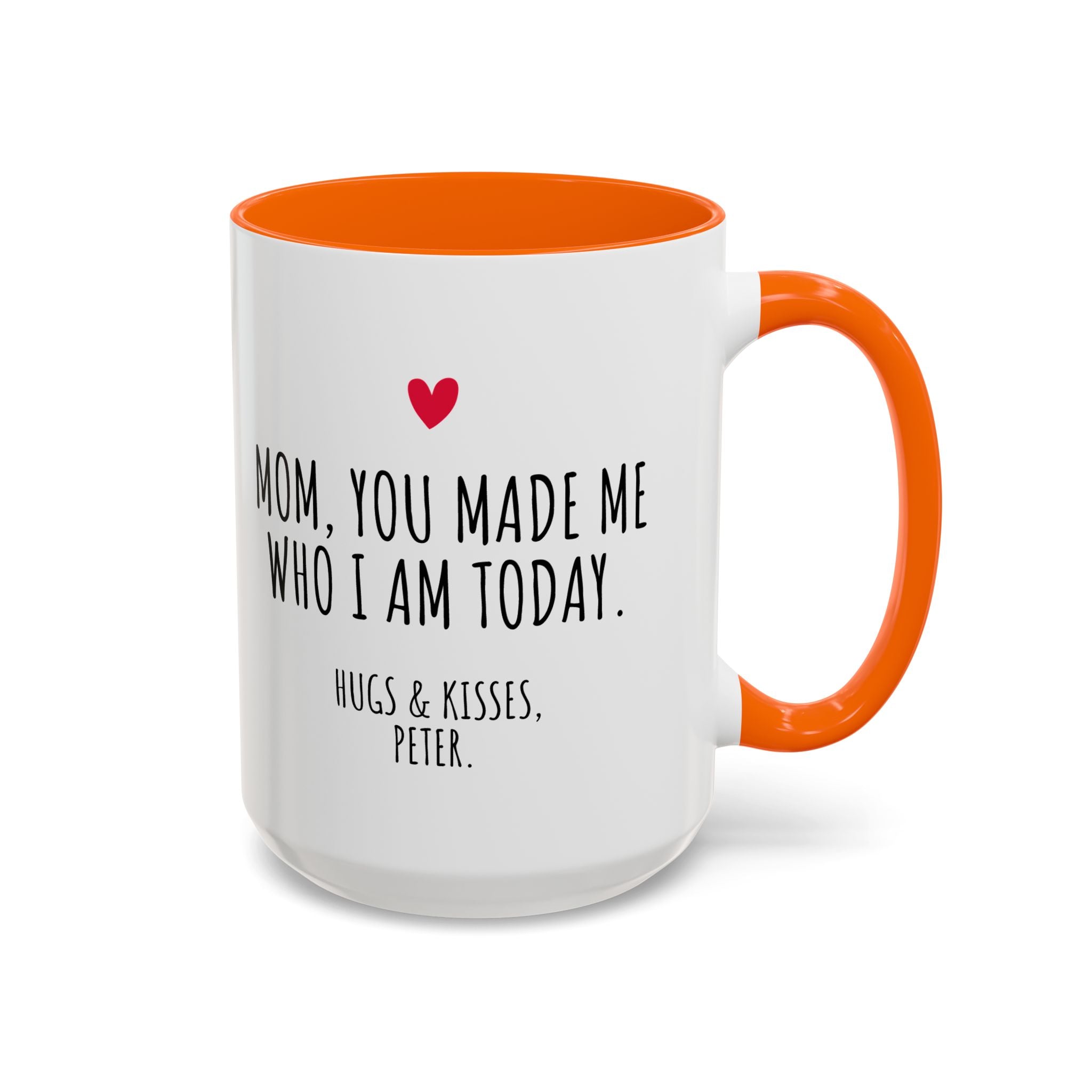 Personalized Name Heartfelt Mother's Day Mom Gift Mug