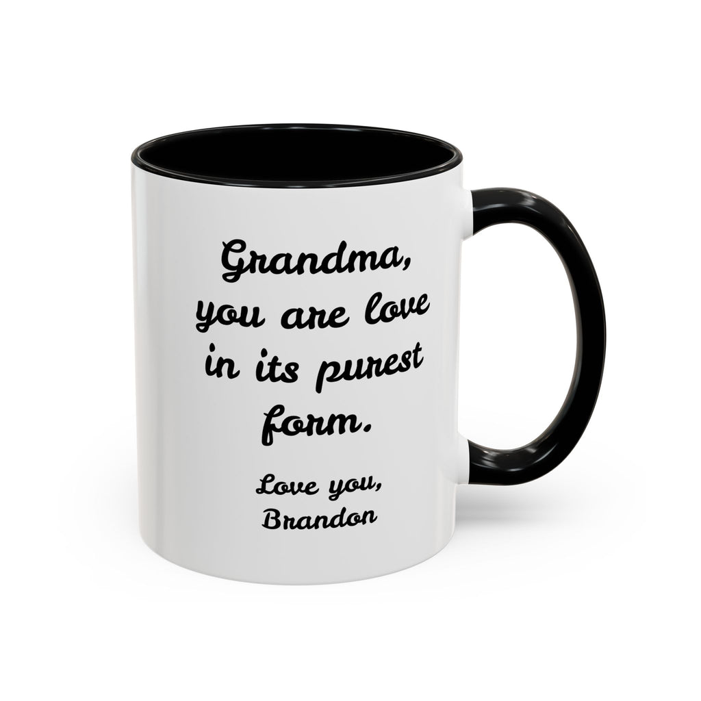 Personalized Heartfelt Grandma Gift Mug
