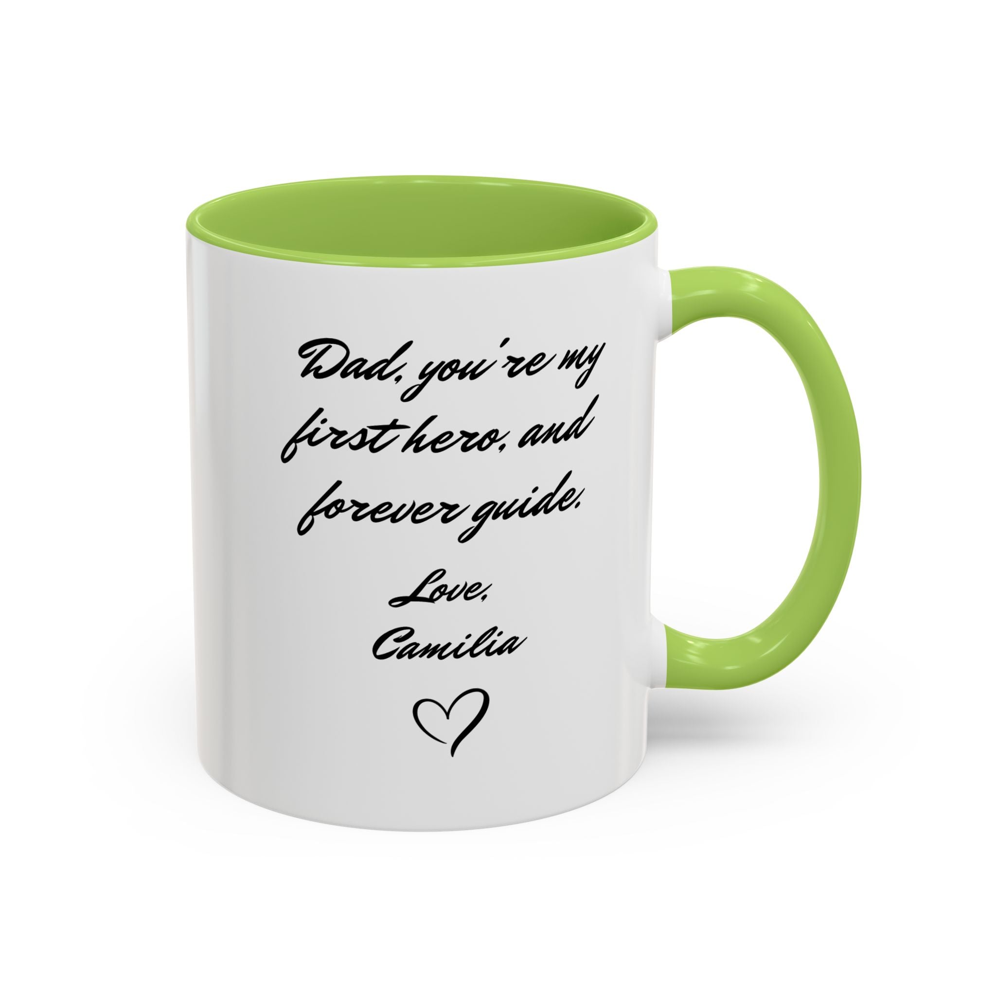 Personalized Father's Day Custom Name Heartfelt Dad Gift Mug