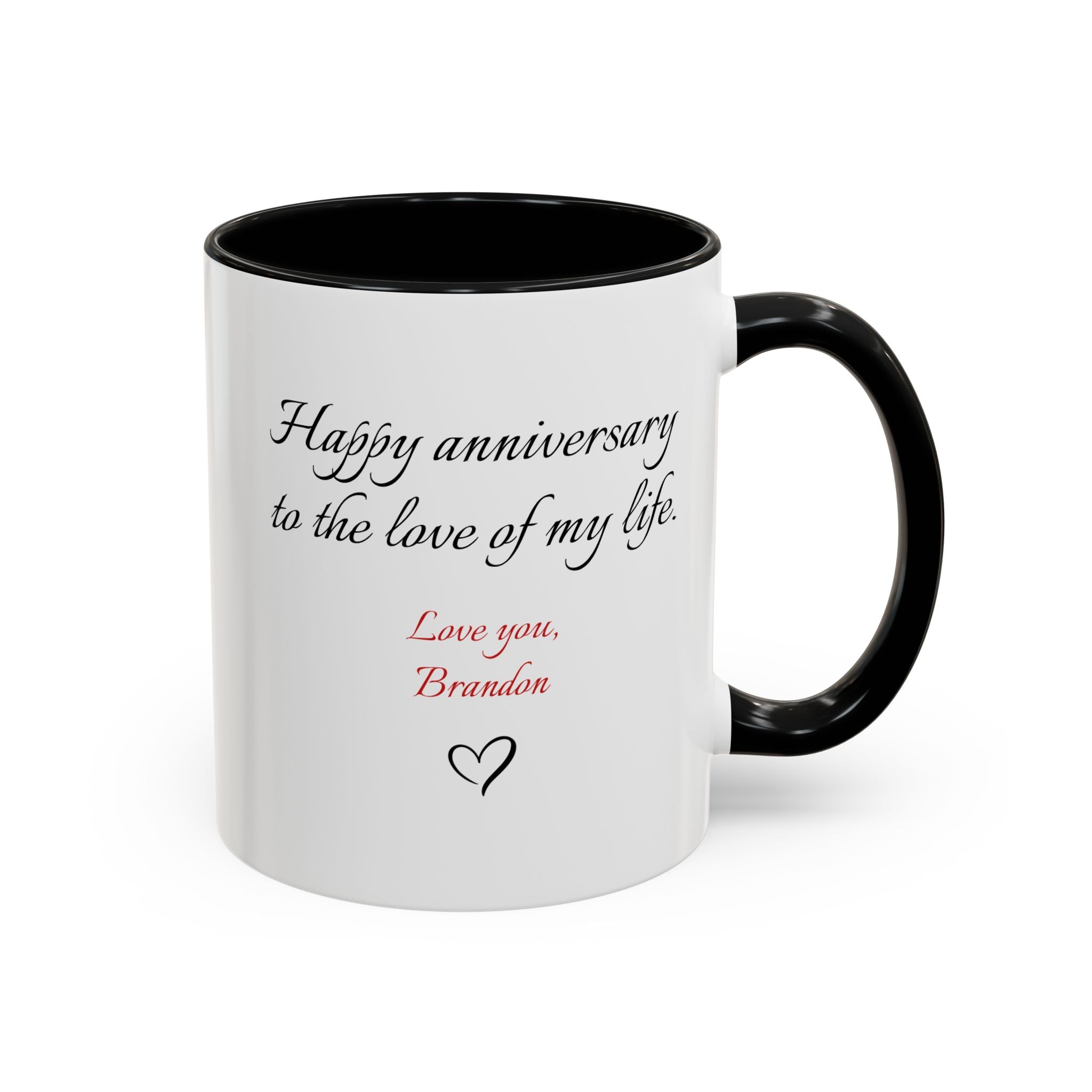 Personalized Anniversary Gift Mug