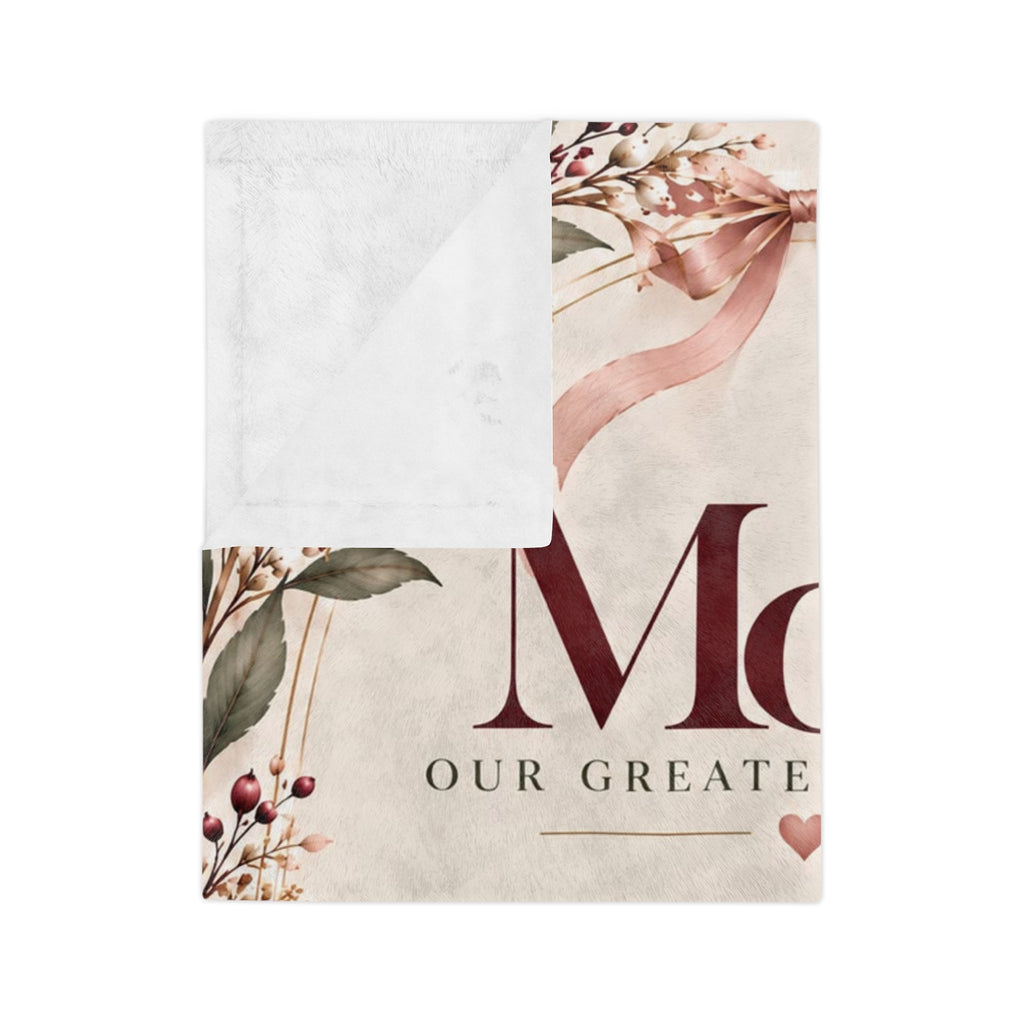 Personalized Mom Blanket Custom Kids Names Blanket Mother’s Day Gift from Children