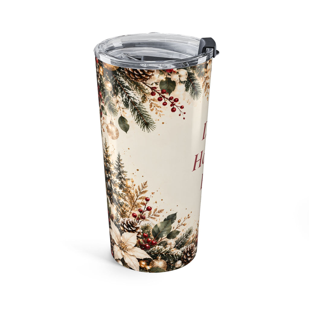 Personalized Dad Christmas Tumbler Custom Name Holiday Gift