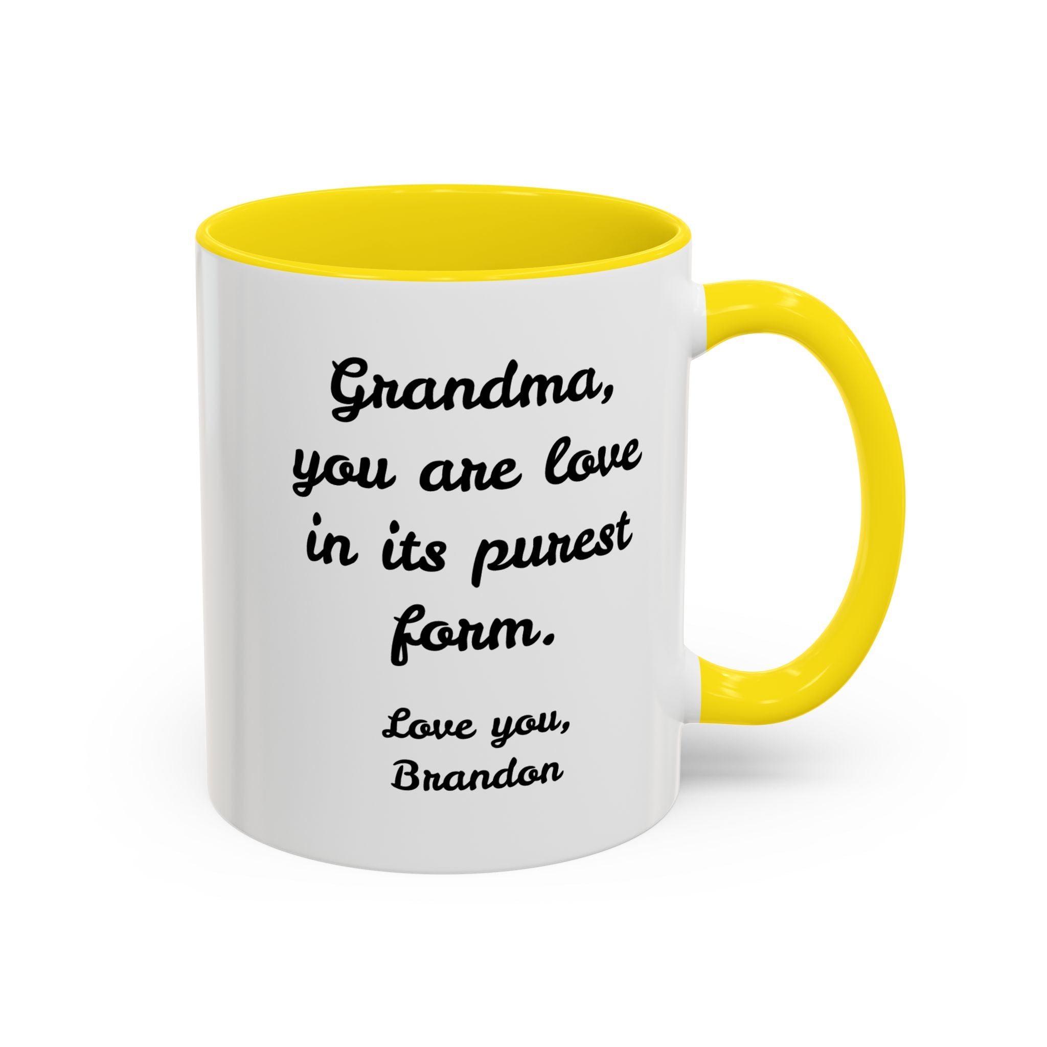 Personalized Heartfelt Grandma Gift Mug