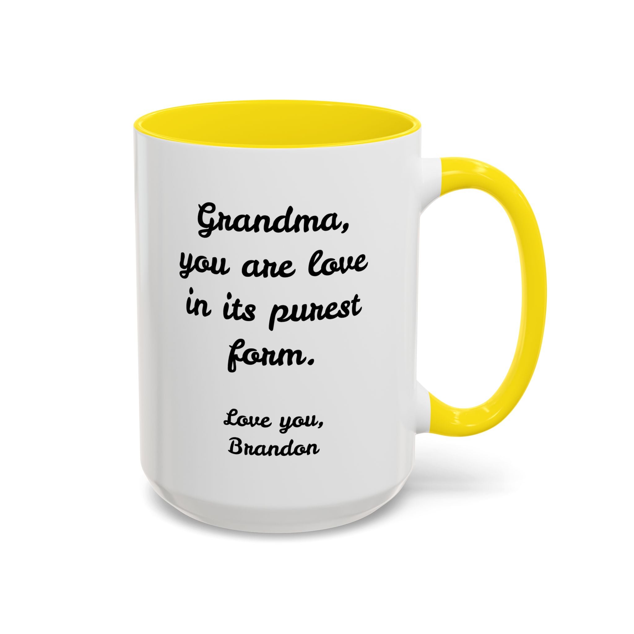 Personalized Heartfelt Grandma Gift Mug