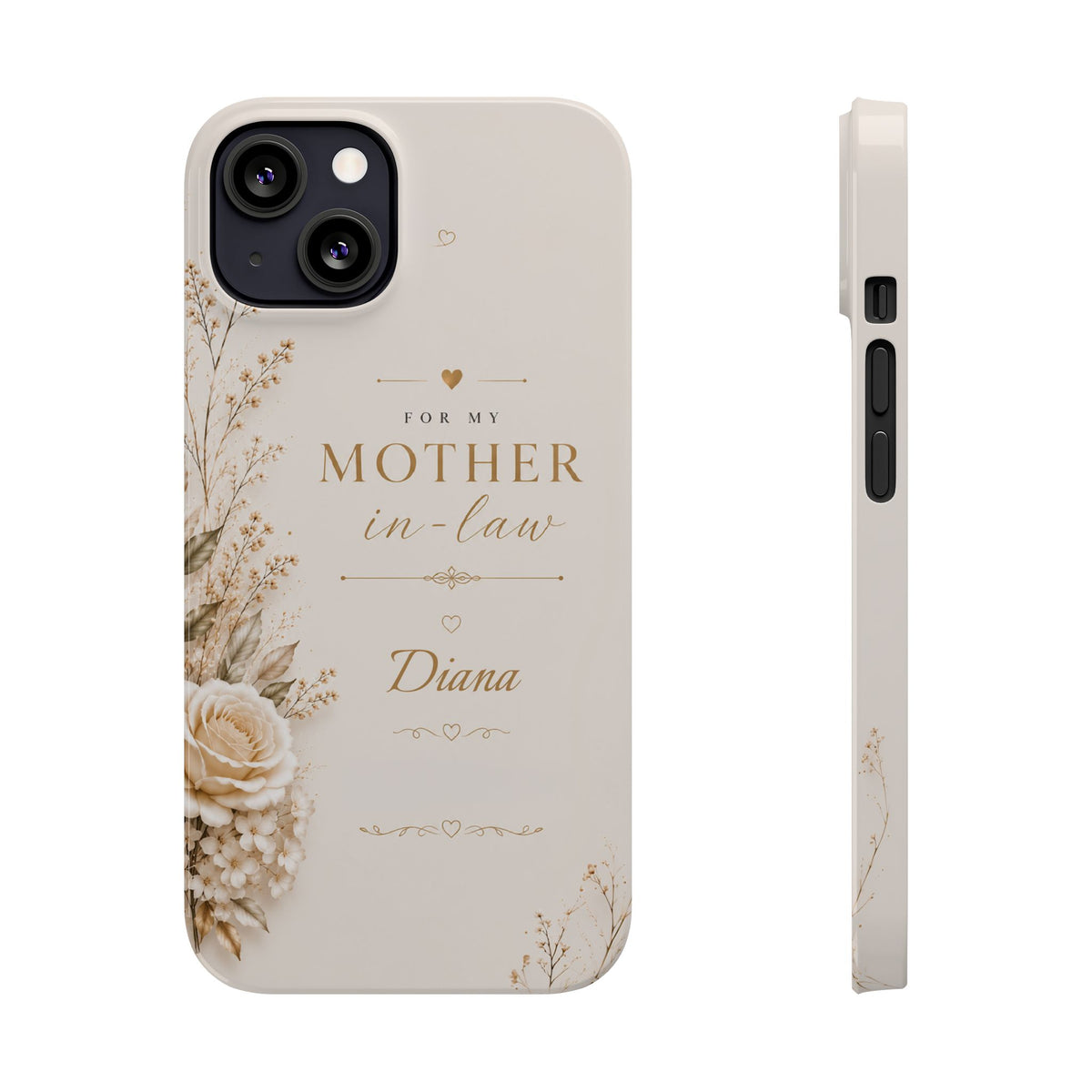 Mother in Law Phone Case with Name – view 3