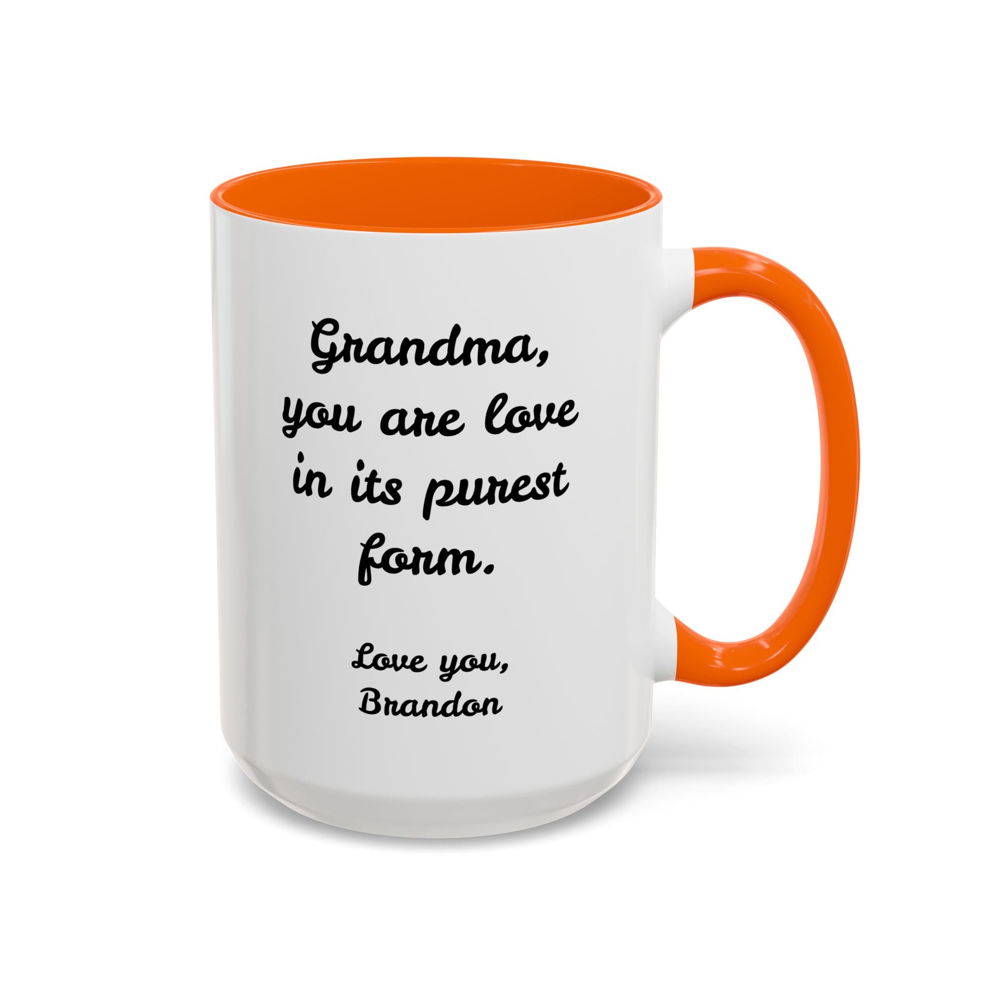 Personalized Heartfelt Grandma Gift Mug