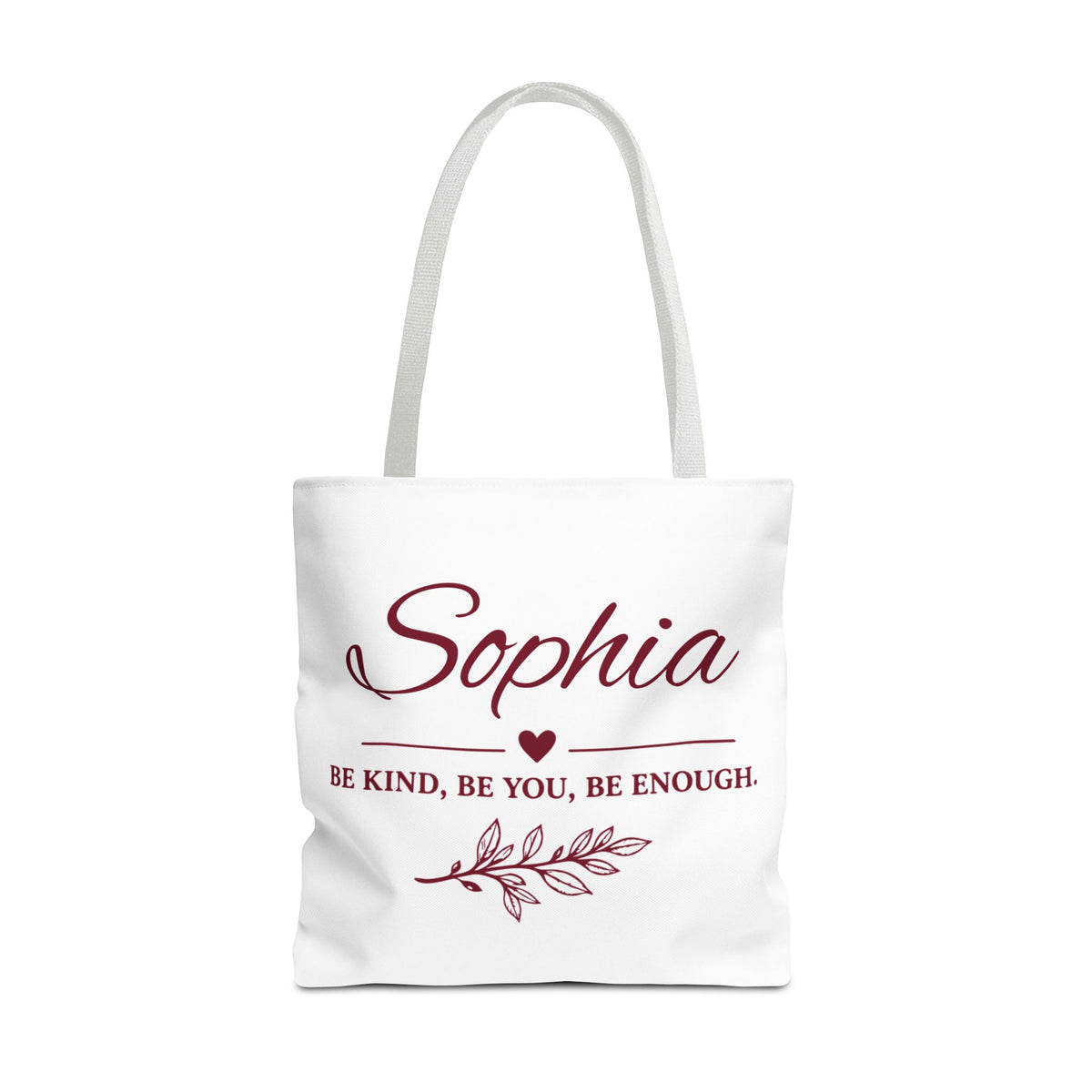 Personalized Name Tote Bag with Quote – view 9