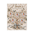 Personalized Nana Blanket Custom Grandkids Photo Nana’s Little Loves Gift