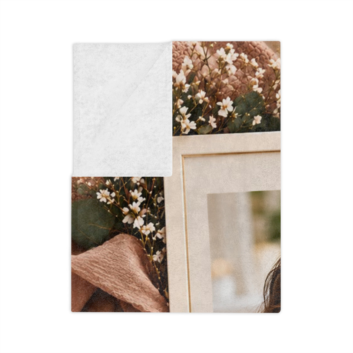 Personalized Mom Photo Blanket Custom Picture Best Mom Ever Gift