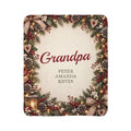 Personalized Grandparent Blanket Custom Grandkids Names Sherpa Throw Gift