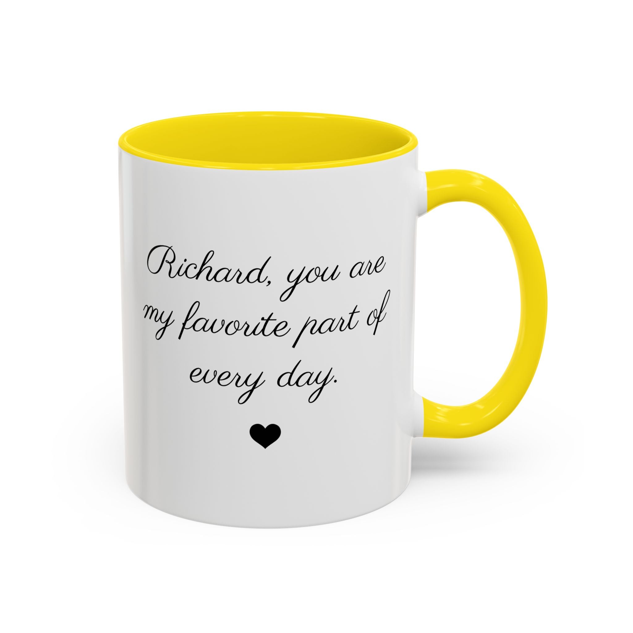 Personalized Couples Custom Name Heartfelt Romantic Gift Mug
