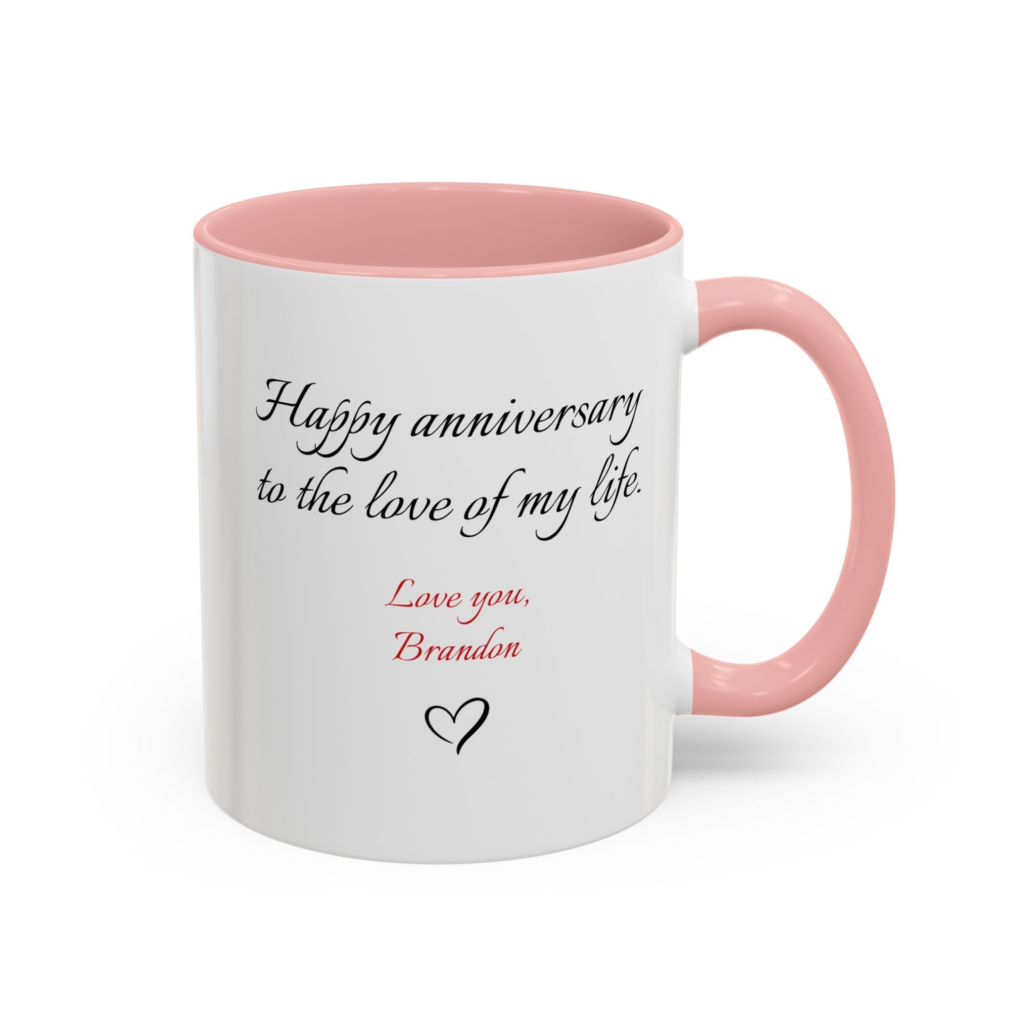 Personalized Anniversary Gift Mug