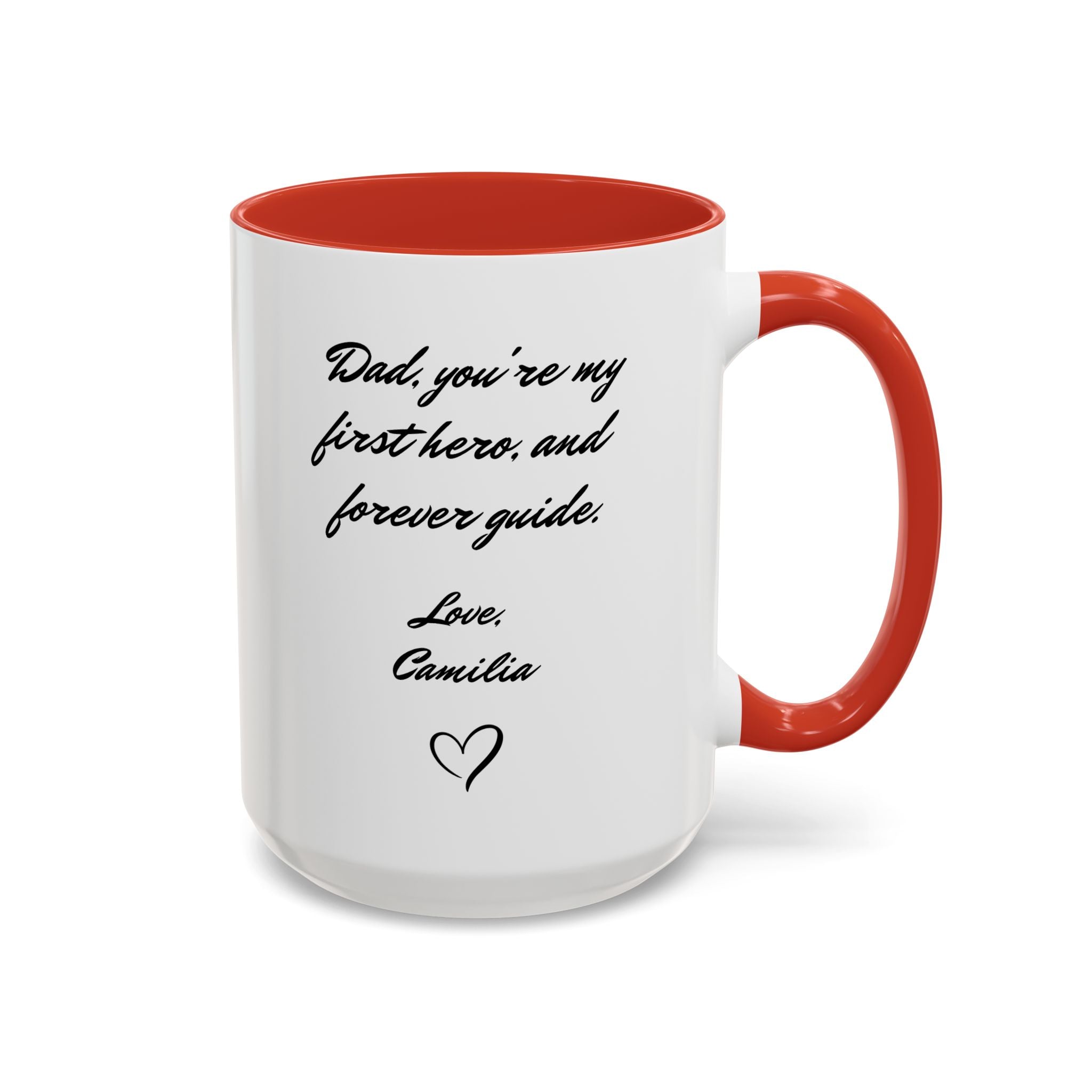 Personalized Father's Day Custom Name Heartfelt Dad Gift Mug