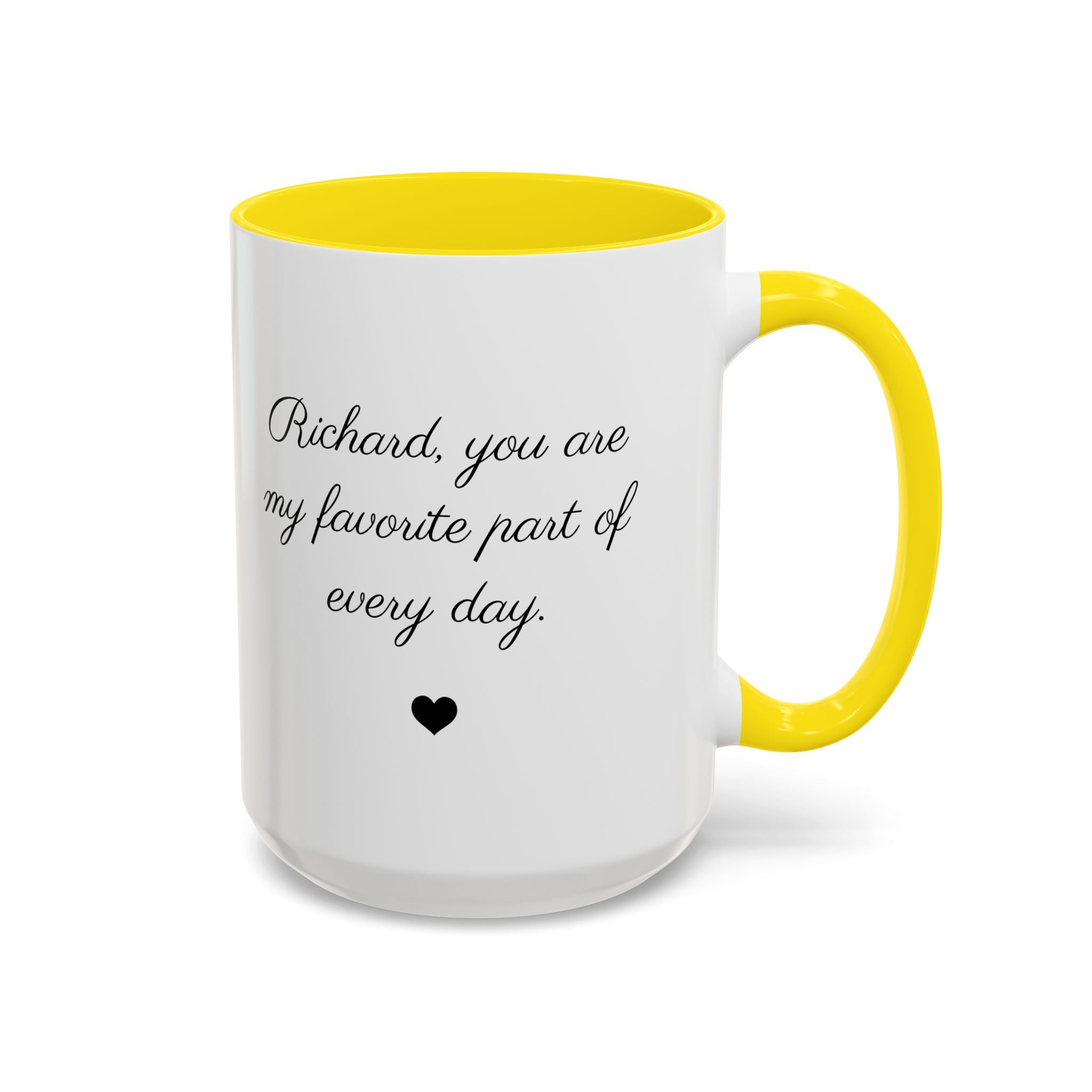 Personalized Couples Custom Name Heartfelt Romantic Gift Mug