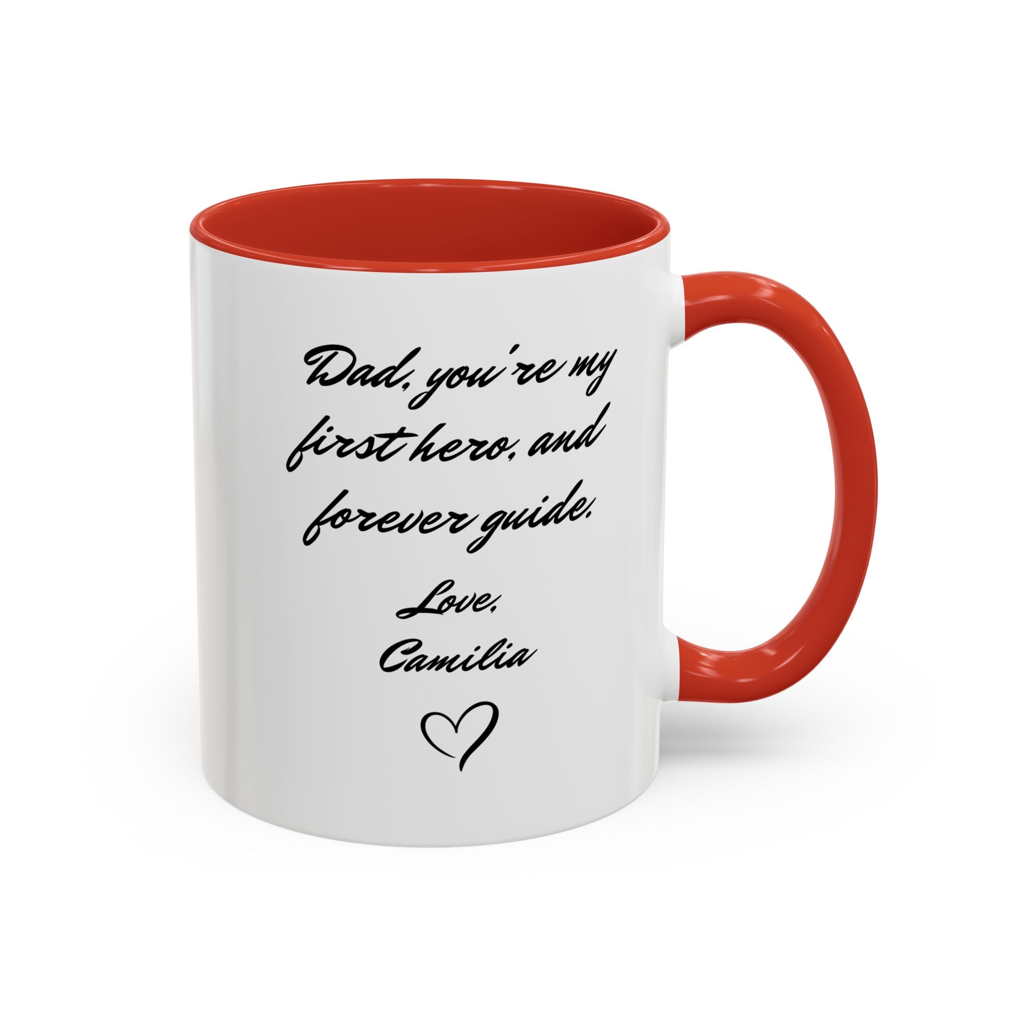 Personalized Father's Day Custom Name Heartfelt Dad Gift Mug