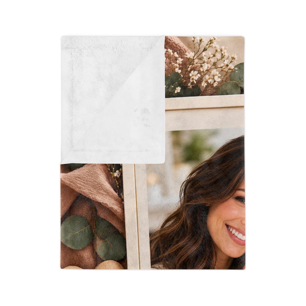 Personalized Mom Photo Blanket Custom Picture Best Mom Ever Gift