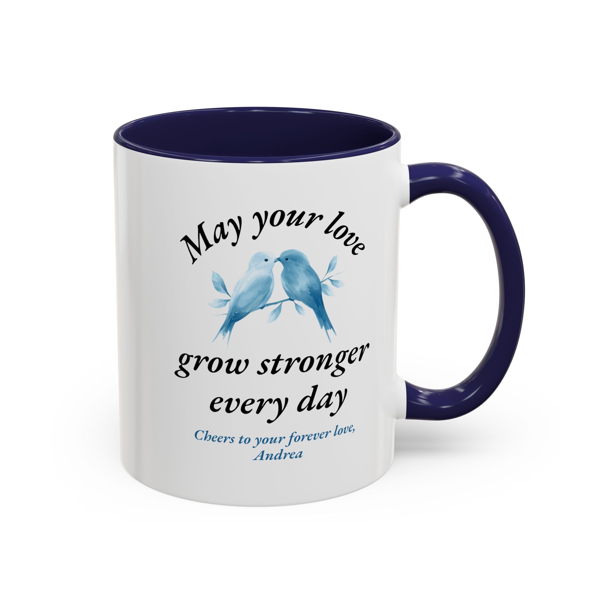 Personalized Wedding Wishes Custom Couple Gift Mug
