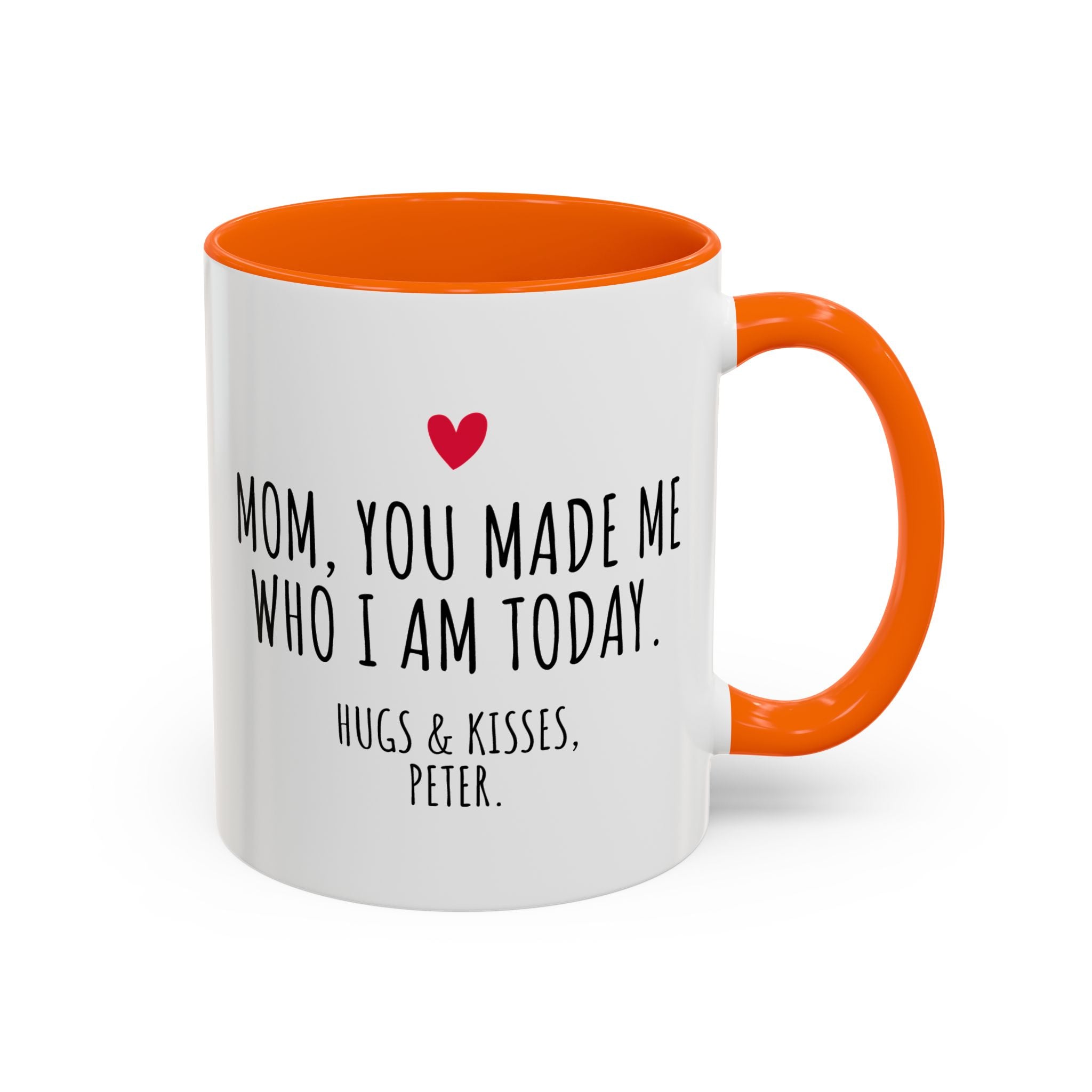 Personalized Name Heartfelt Mother's Day Mom Gift Mug