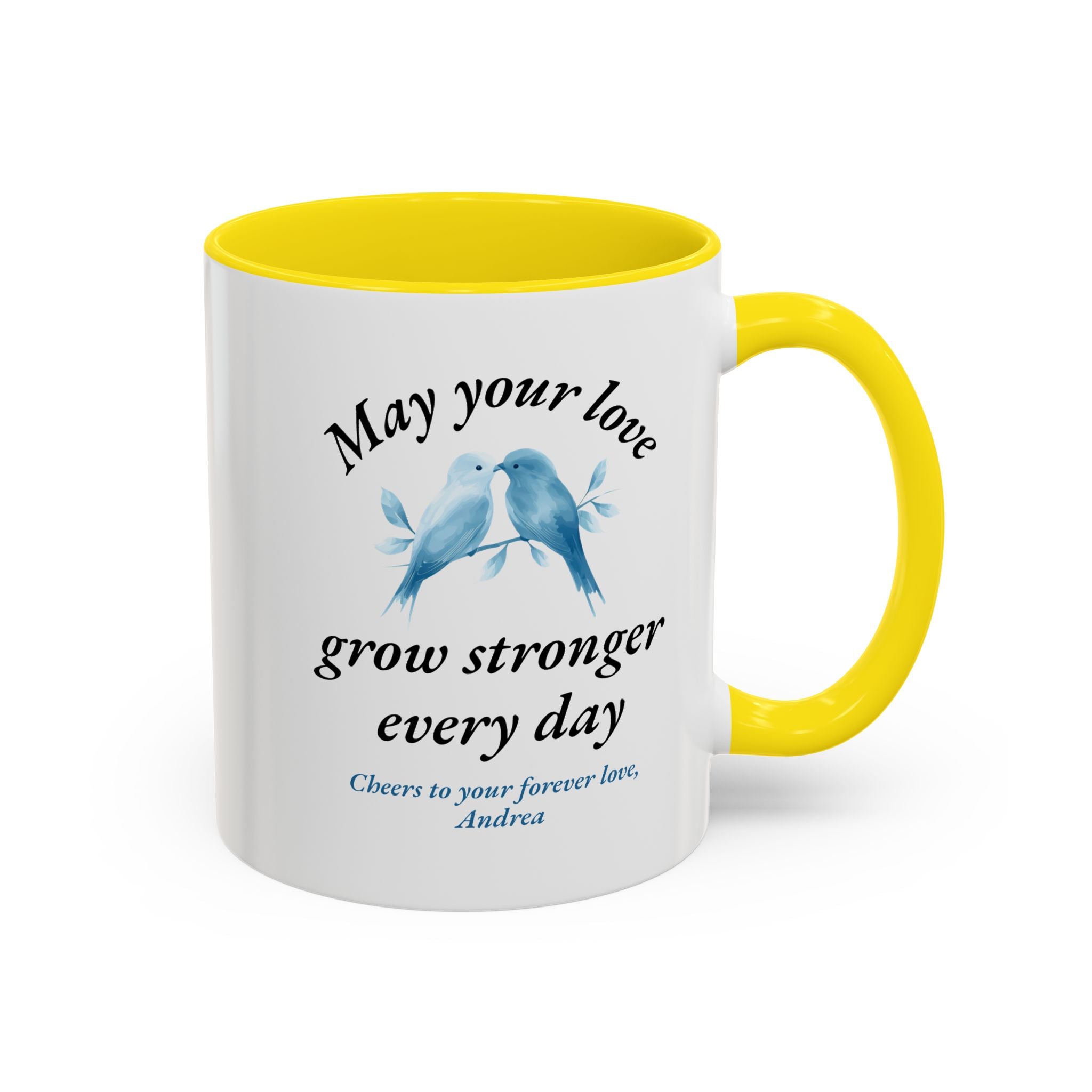 Personalized Wedding Wishes Custom Couple Gift Mug