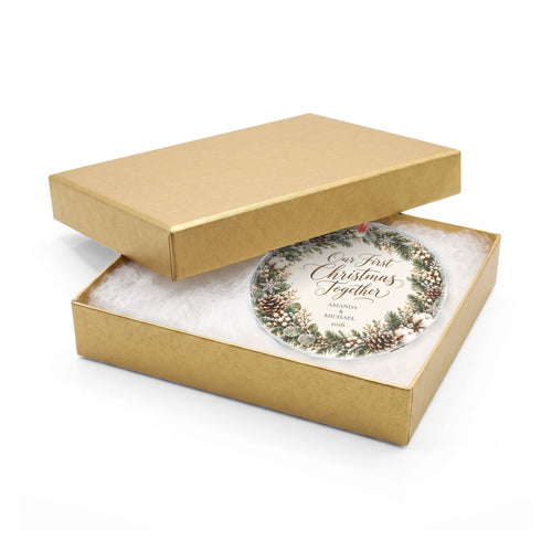 Our First Christmas Ornament, Names and Date – view 2