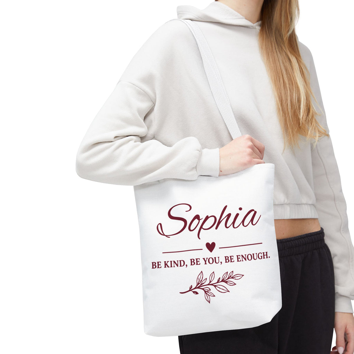 Personalized Name Quote Gift Tote Bag