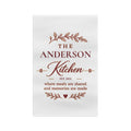 Personalized Family Name Custom Established Date Microfiber Kitchen Towel