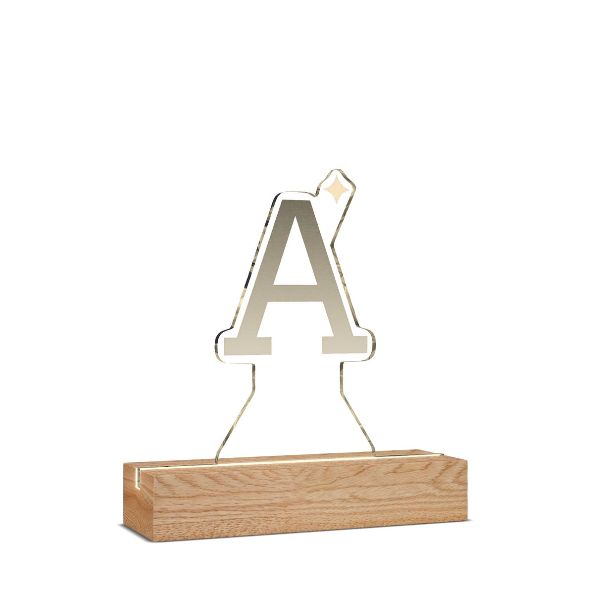 Personalized Initial Night Light Custom Letter Kids Lamp Christmas Gift