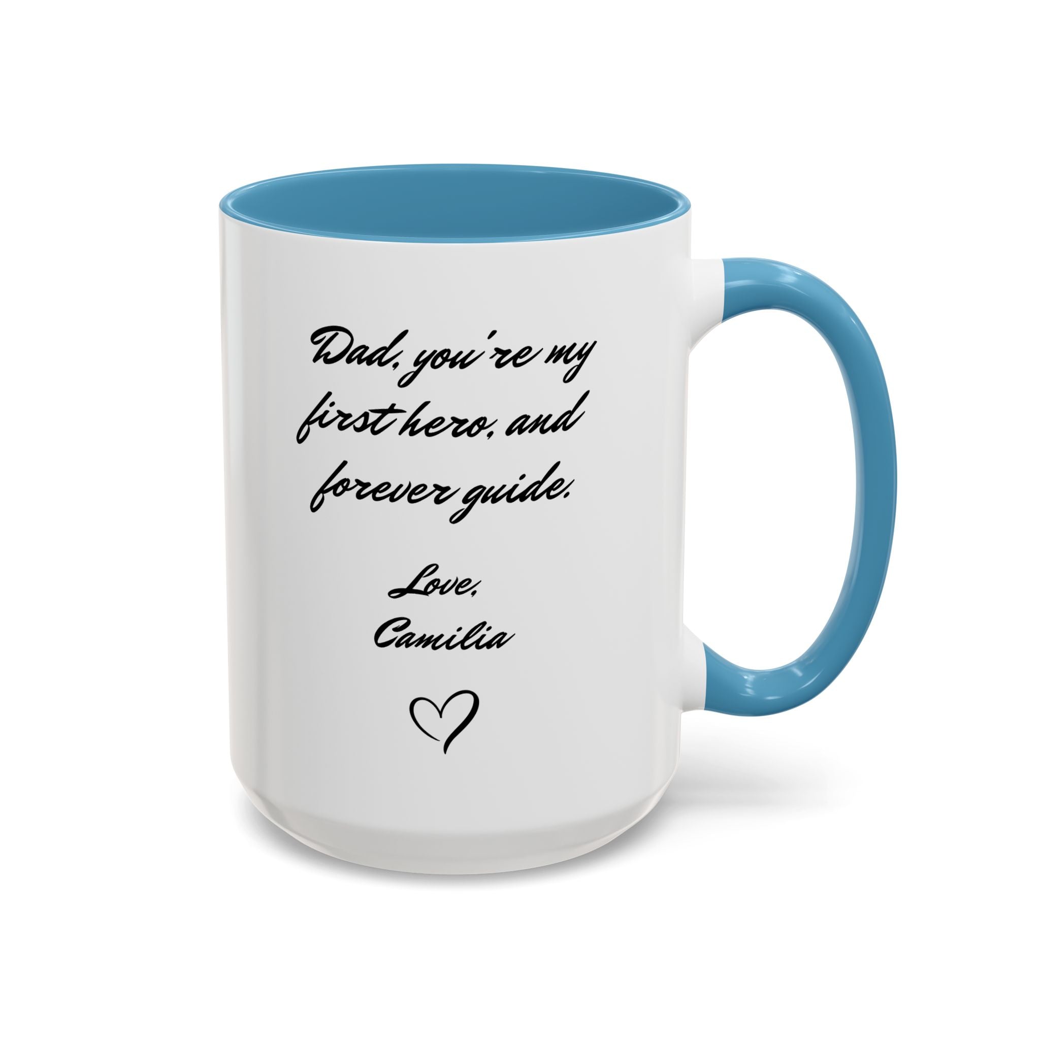 Personalized Father's Day Custom Name Heartfelt Dad Gift Mug