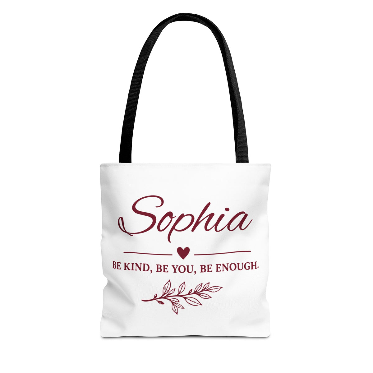 Personalized Name Quote Gift Tote Bag