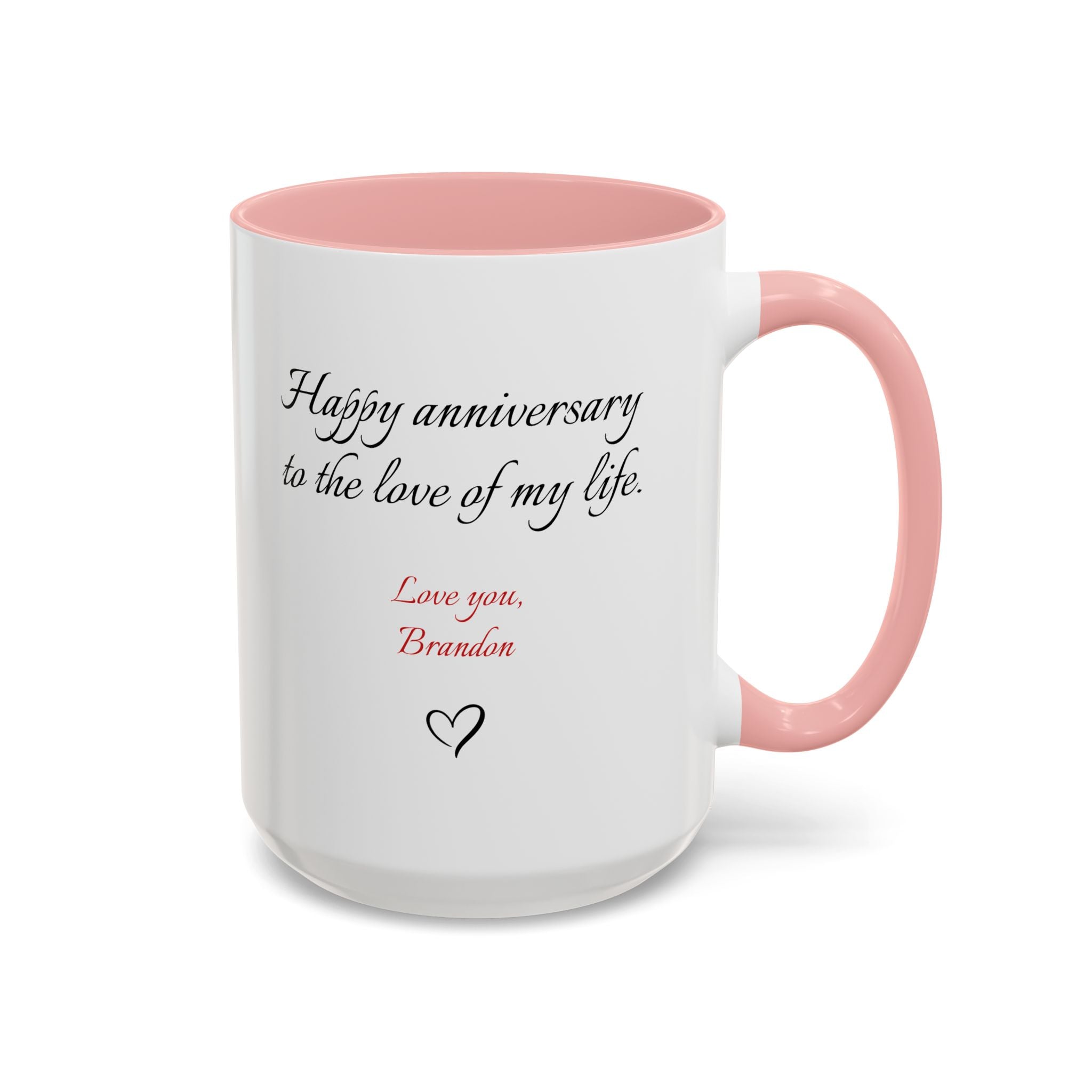 Personalized Anniversary Gift Mug