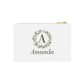 Personalized Makeup Bag with Monogram and Name