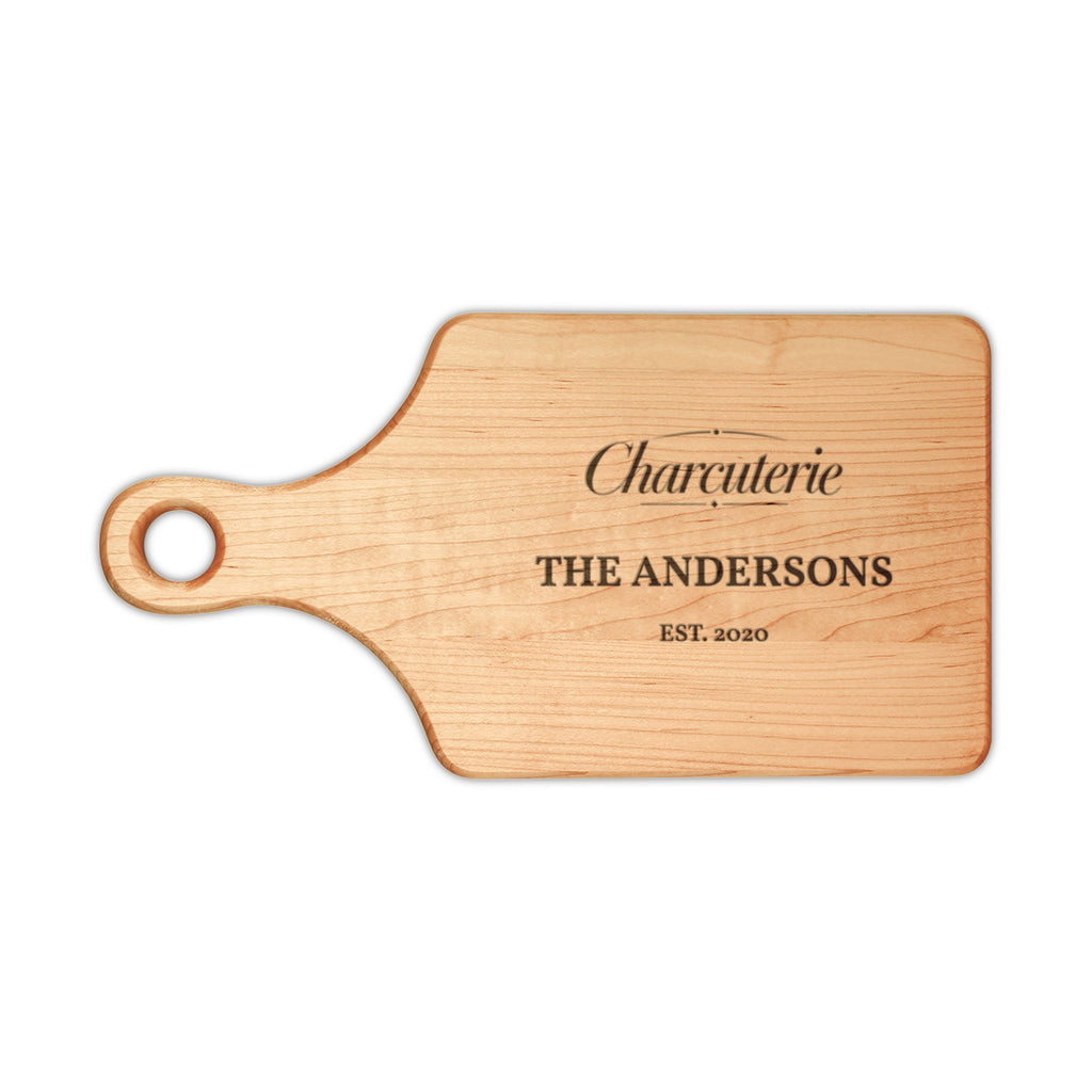 Family Name Charcuterie Board with Est. Year