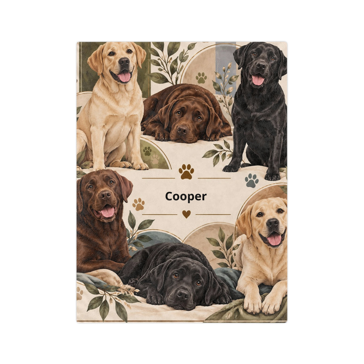 Personalized Dog Blanket Custom Dog Name Dog Lover Gift