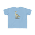 Personalized Name Dinosaur Toddler Kids Dino T-Shirt
