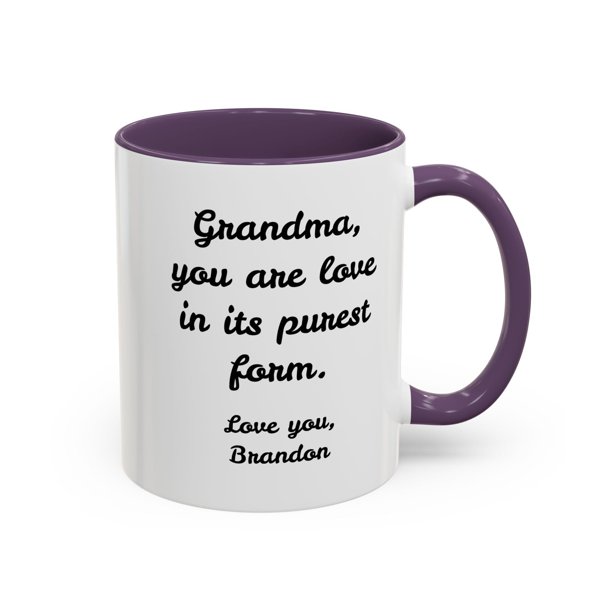 Personalized Heartfelt Grandma Gift Mug