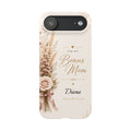 Personalized Bonus Mom Custom Name Floral Slim Phone Case Gift for Stepmom