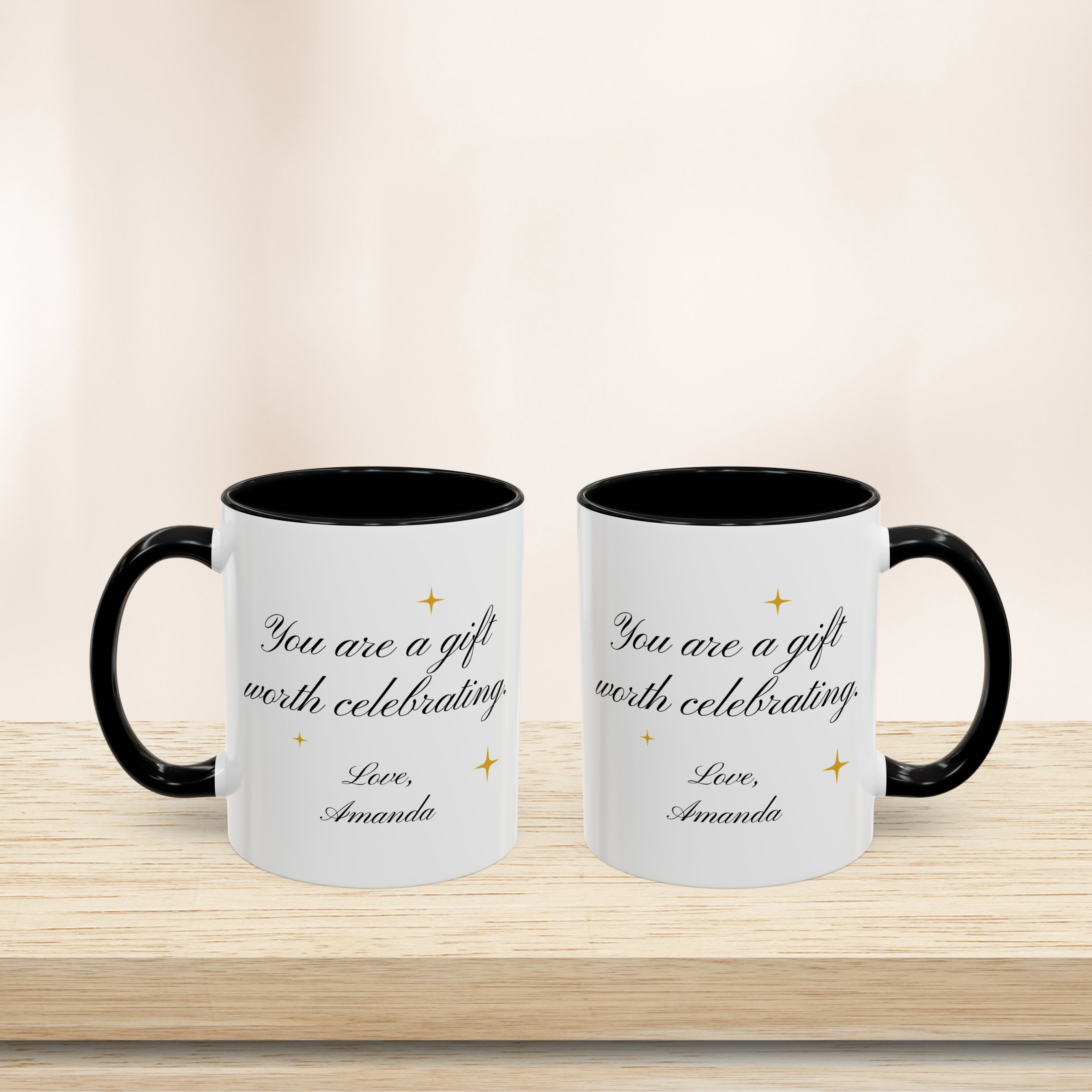 Personalized Name Birthday Gift Mug