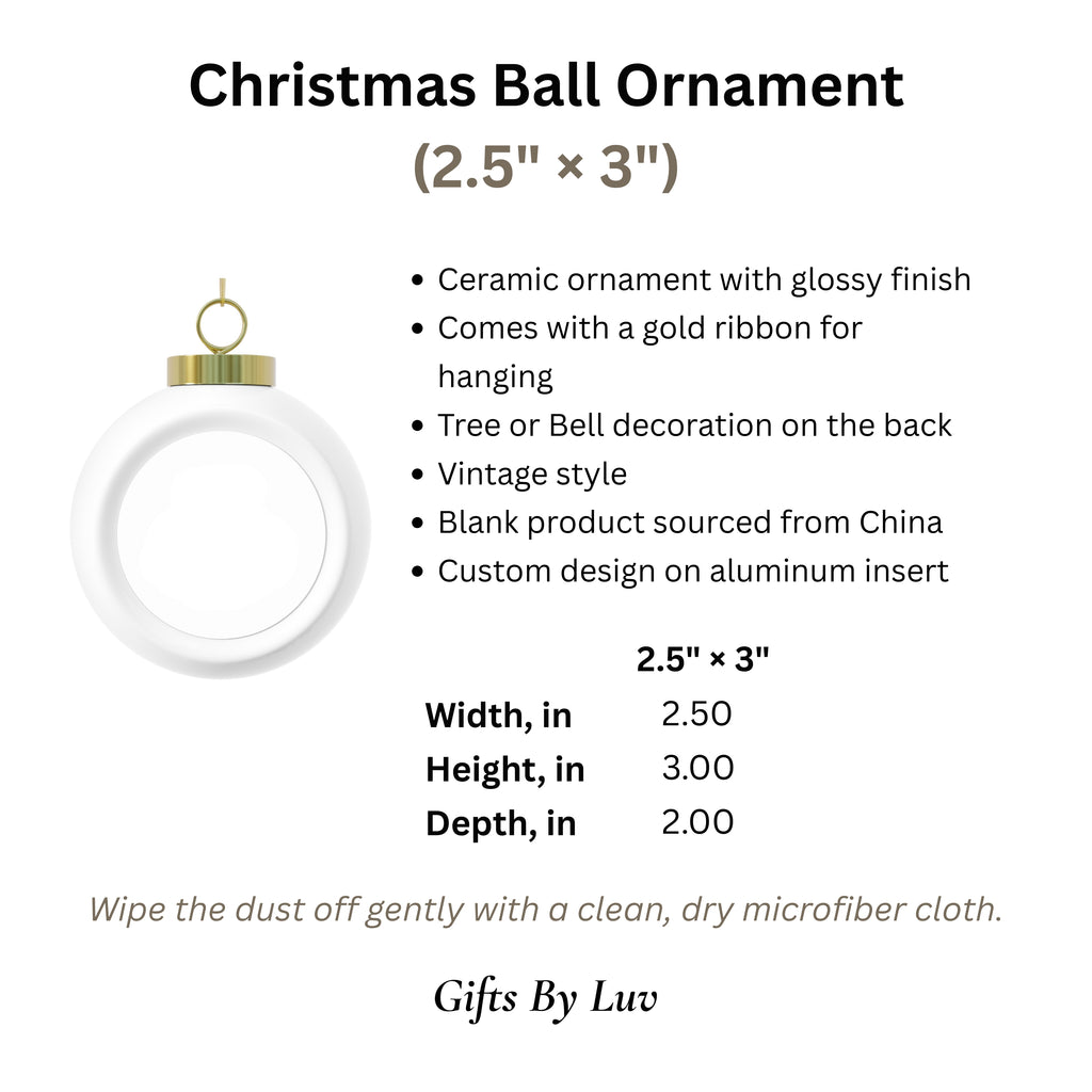 Poinsettia Wreath Christmas Ball Ornament – view 6