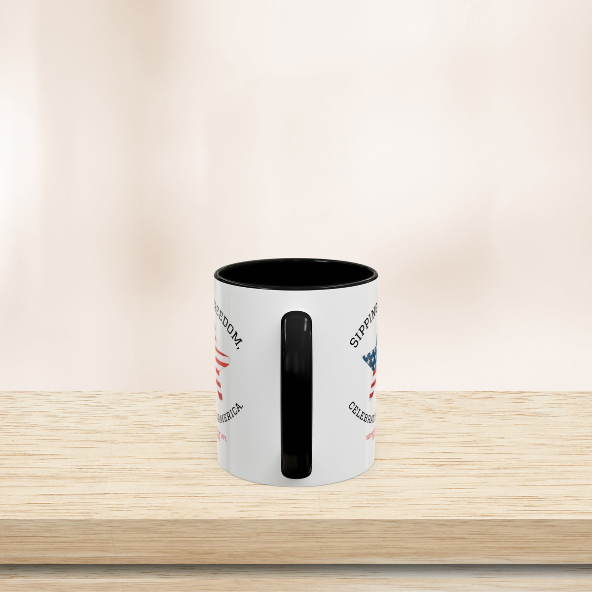 Personalized 4th of July Custom Name Independence Day Patriotic Gift Mug