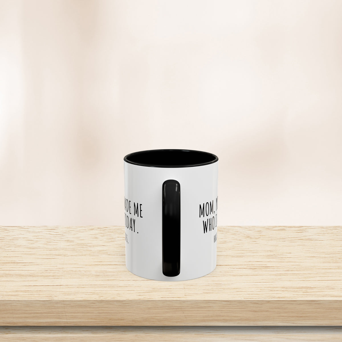 Personalized Name Heartfelt Mother's Day Mom Gift Mug