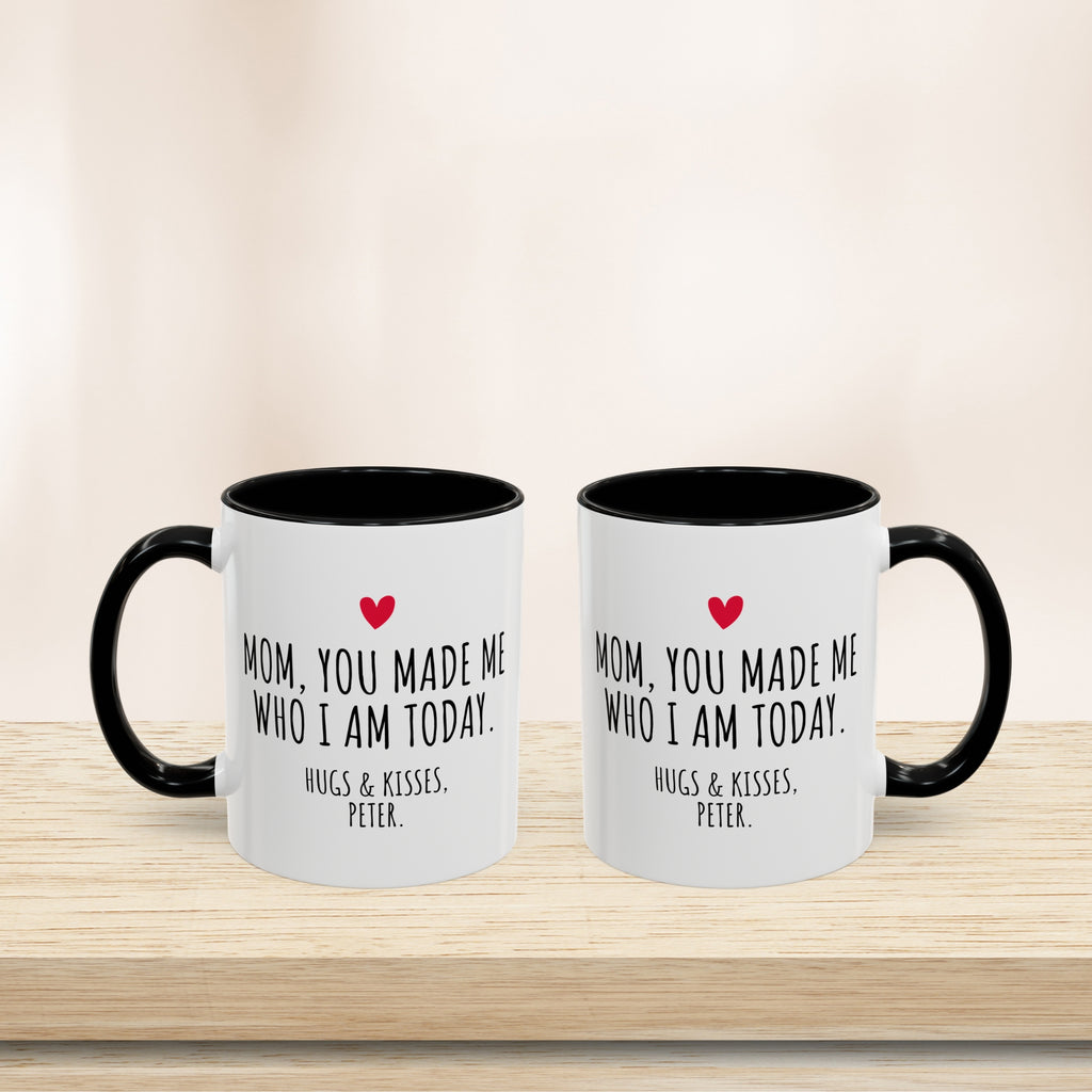 Personalized Name Heartfelt Mother's Day Mom Gift Mug
