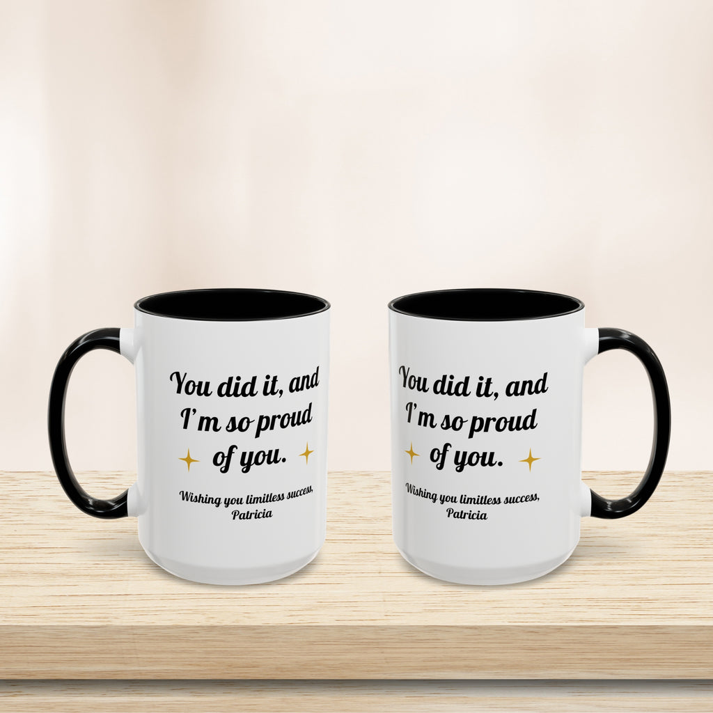 Personalized Name Graduation Gift Mug
