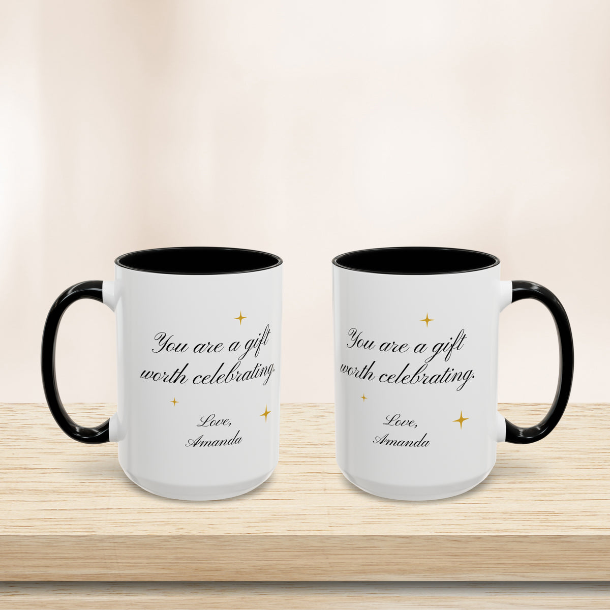 Personalized Name Birthday Gift Mug