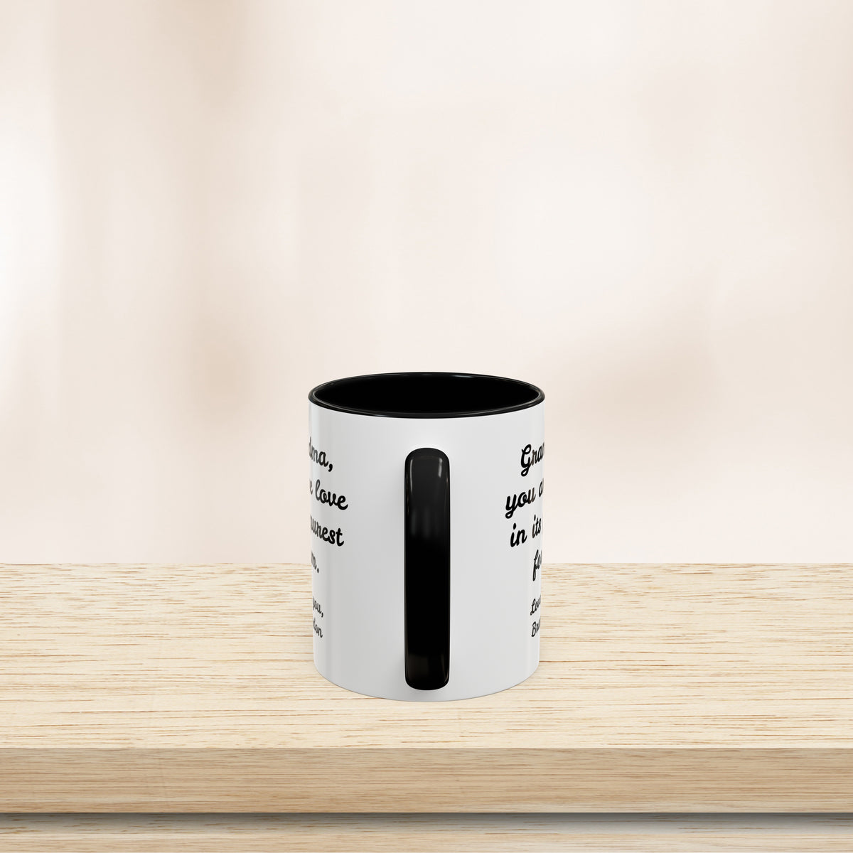 Personalized Heartfelt Grandma Gift Mug