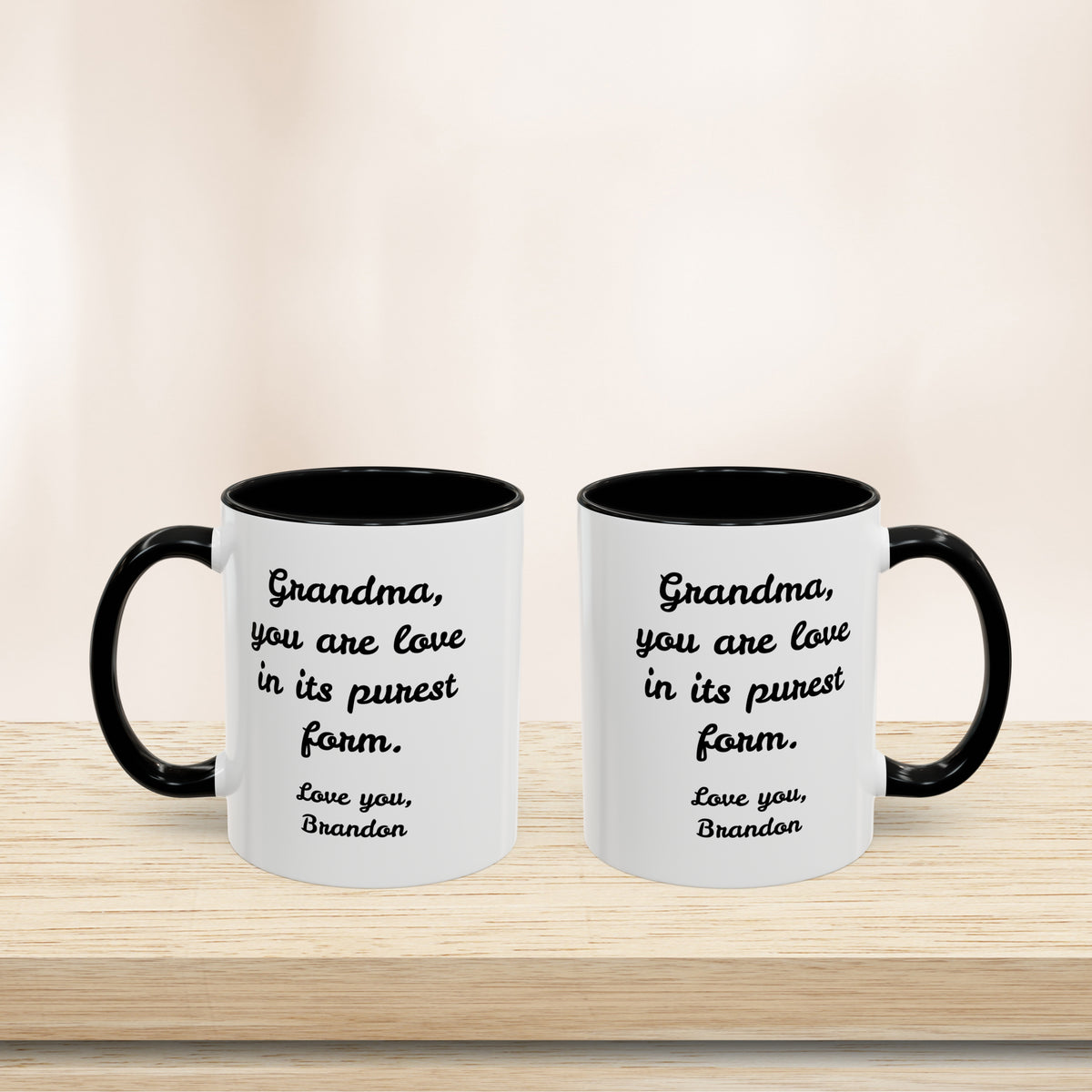 Personalized Heartfelt Grandma Gift Mug