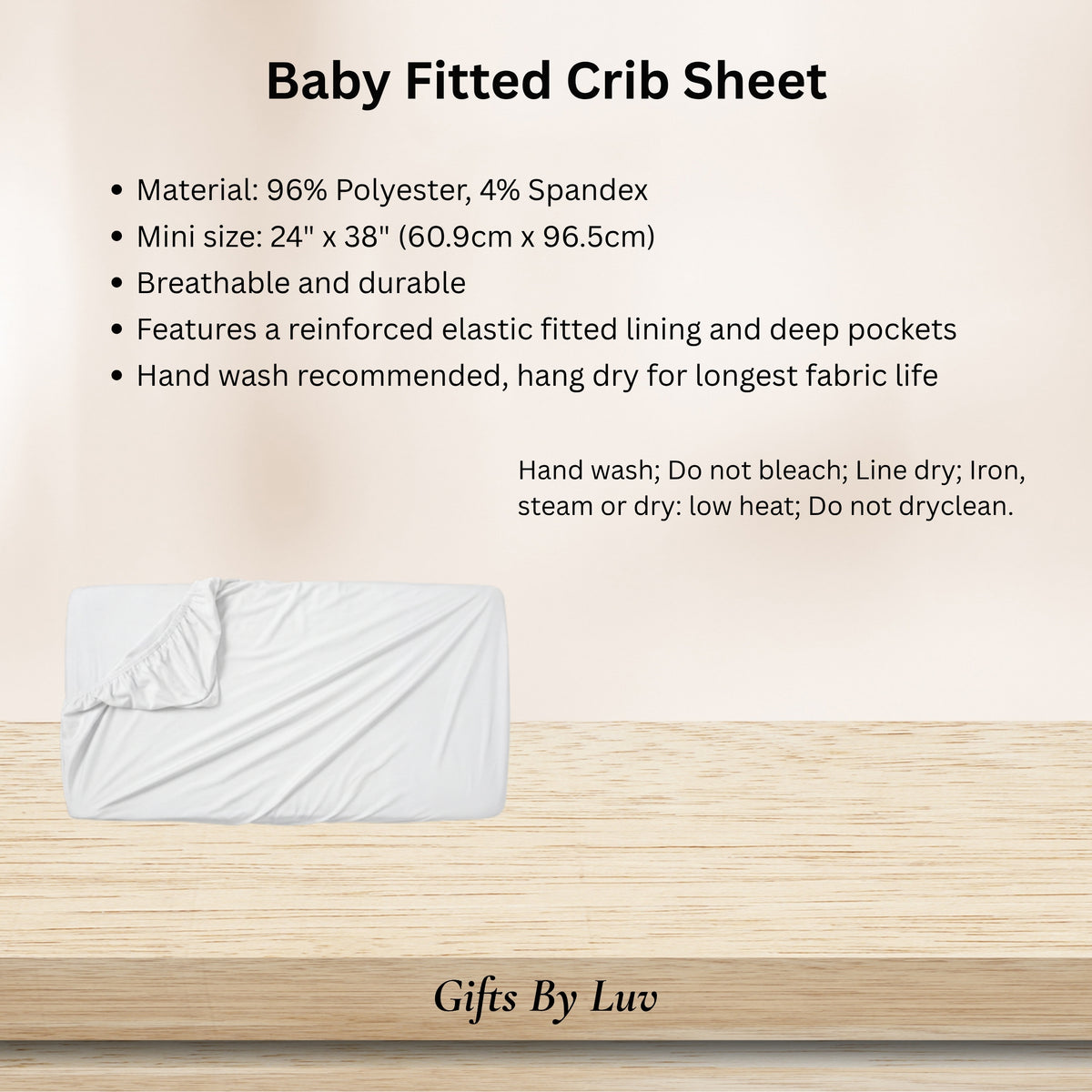 Personalized Name Dinosaur Baby Fitted Crib Sheet