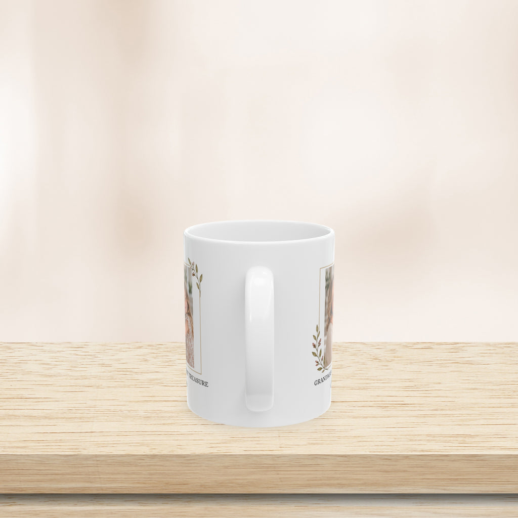 Personalized Grandma Photo Mug Custom Granddaughter Name Grandchild Gift