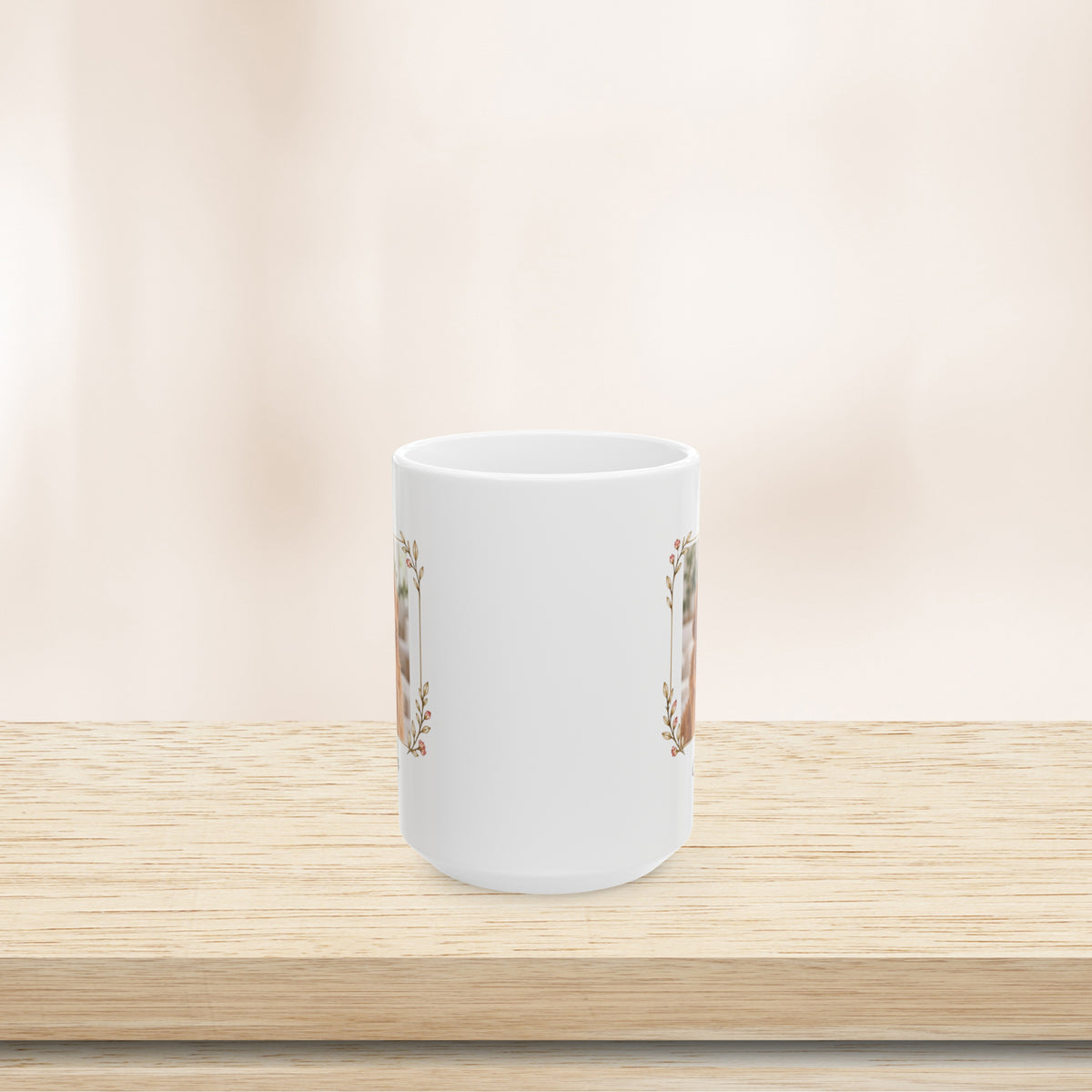 Personalized Pet Photo Mug Custom Dog or Cat Pet Lover Gift