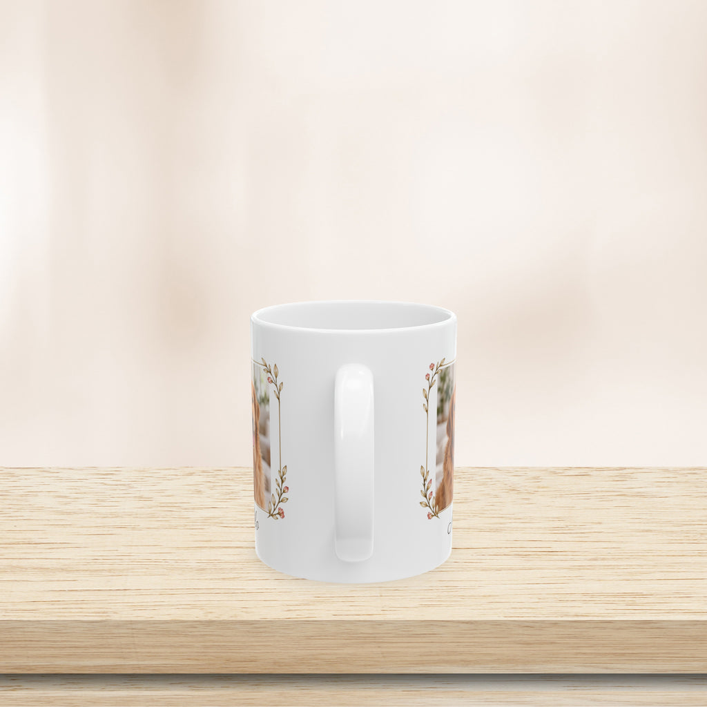 Personalized Pet Photo Mug Custom Dog or Cat Pet Lover Gift
